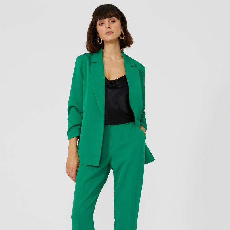 Principles Womens/ladies Tailored Ankle Grazer Trousers In Green