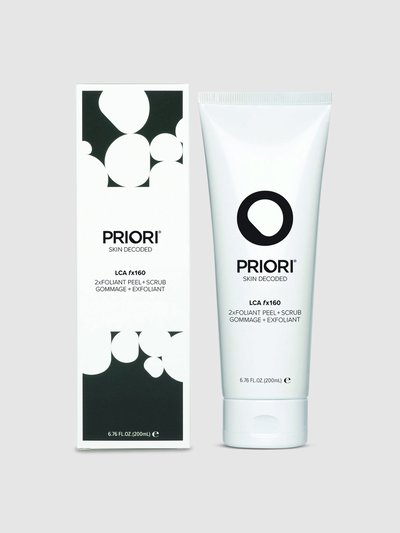 PRIORI Skincare LCA fx160 - 2xFoliant Peel + Scrub for Face and Body product
