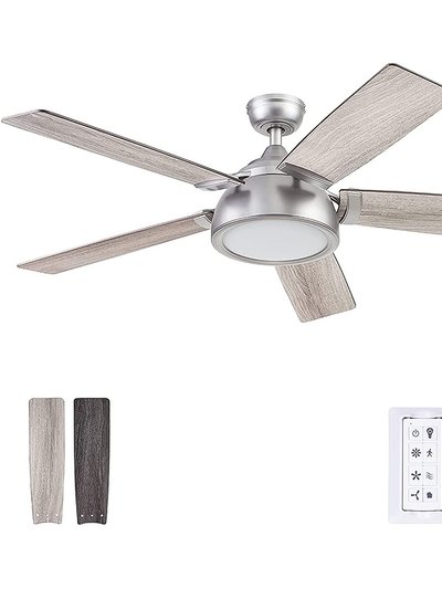 Prominence Home Potomac Smart Ceiling Fan with Light and Remote 52 inch product