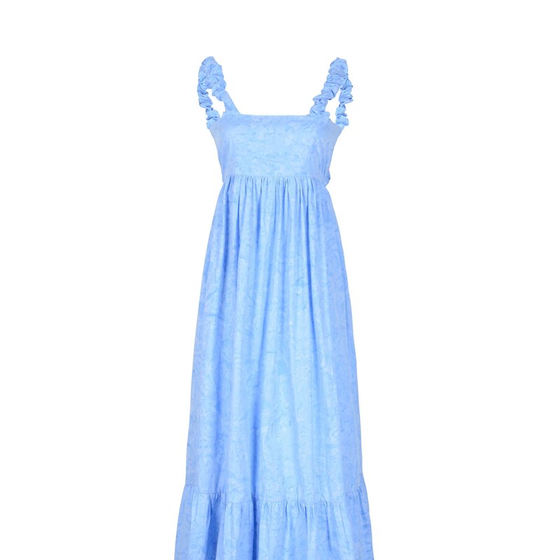 Shop Puka Bonito Dress In Blue