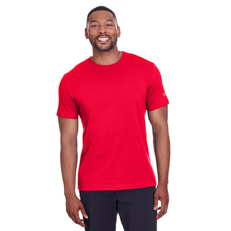 Puma Men's Essential Logo T-shirt In Red