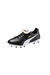 Mens King Top Leather Soccer Cleats Boots - Black/White - Black/White