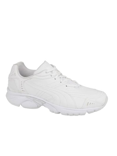 Puma Puma Axis/Hahmer Junior Lace Non-Marking Trainer / Big Boys Trainers /Sports (White) product