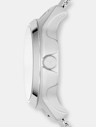 Puma Men's Reset P5005 Silver Stainless-Steel Quartz Fashion Watch