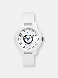 Puma Men's Reset P5009 White Silicone Quartz Fashion Watch - White