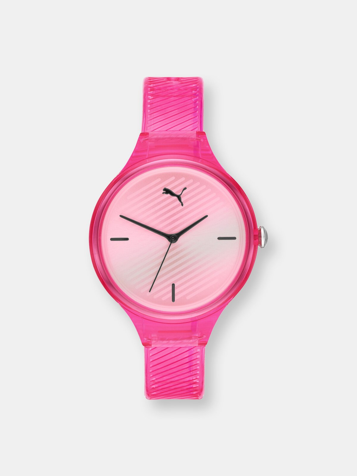 beweeglijkheid Aannames, aannames. Raad eens Donau Puma Pink Women's Contour P1024 Pink Polyurethane Quartz Fashion Watch |  Verishop