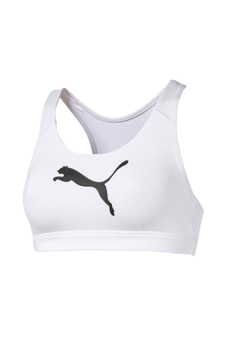 Puma Womens/Ladies 4Keeps Sports Bra (White) - White