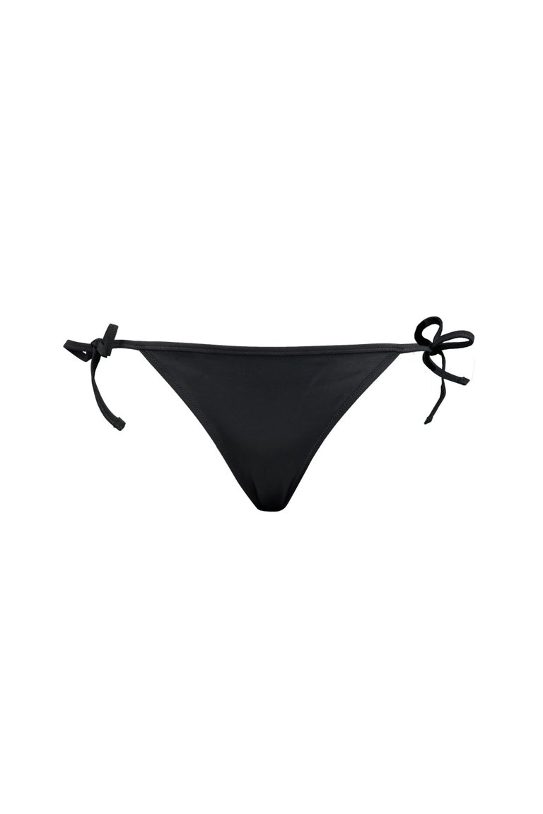 Puma Womens/Ladies Side Tie Bikini Bottoms (Black) - Black