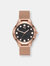 Puma Women's Reset P1009 Rose-Gold Stainless-Steel Quartz Fashion Watch - Rose-Gold