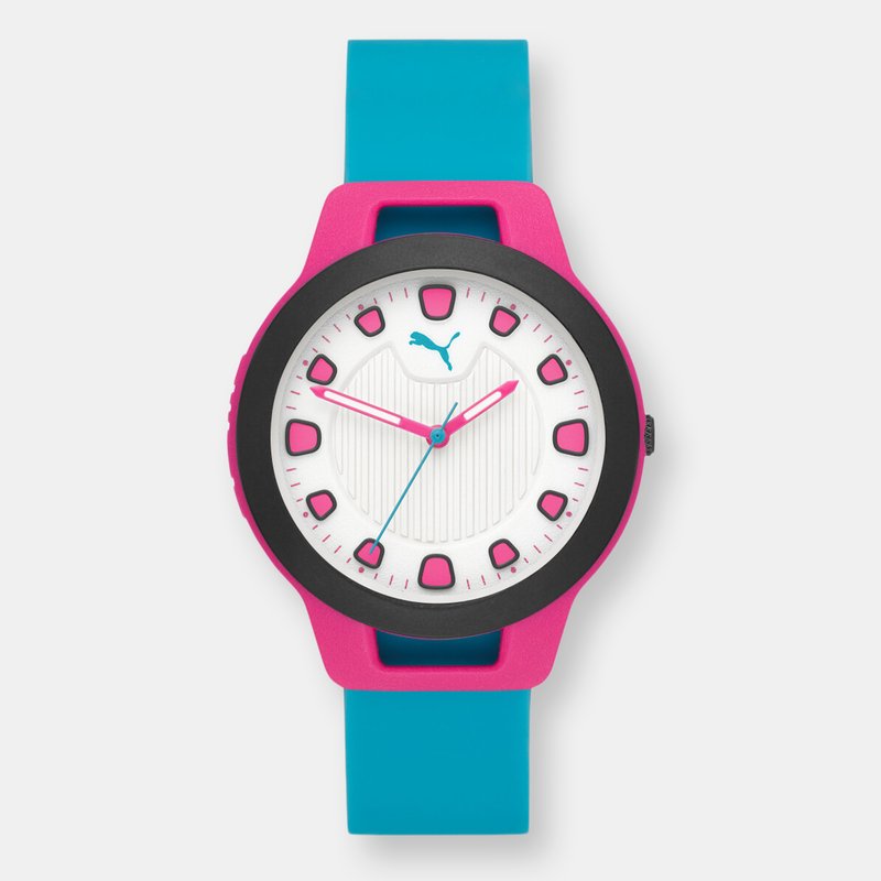 Puma Women's Reset P1012 Pink Silicone Quartz Fashion Watch