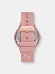 Puma Women's Reset V1 P1021 Pink Silicone Quartz Fashion Watch
