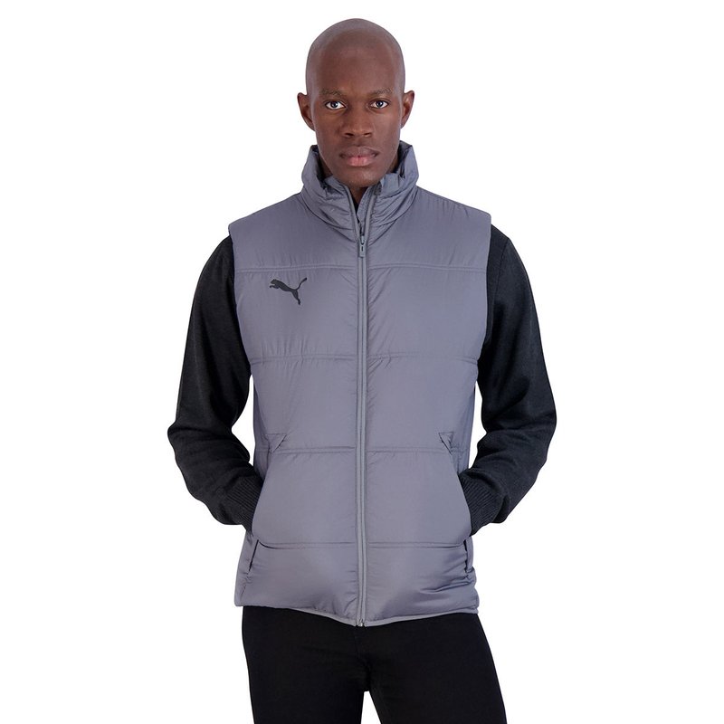 Puma Sport Essentials Pad Vest In Gray