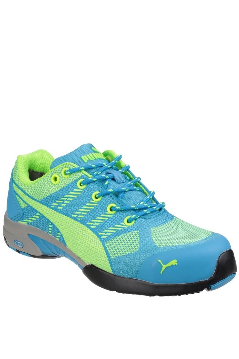 Womens/Ladies Charge Low Safety Trainers - Blue/Lime Green - Blue/Lime Green