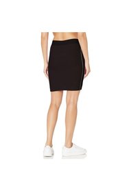 Womens/Ladies Classic Rib Skirt