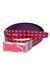 Womens/Ladies Shift Enamel Leather Belt - Red - Red