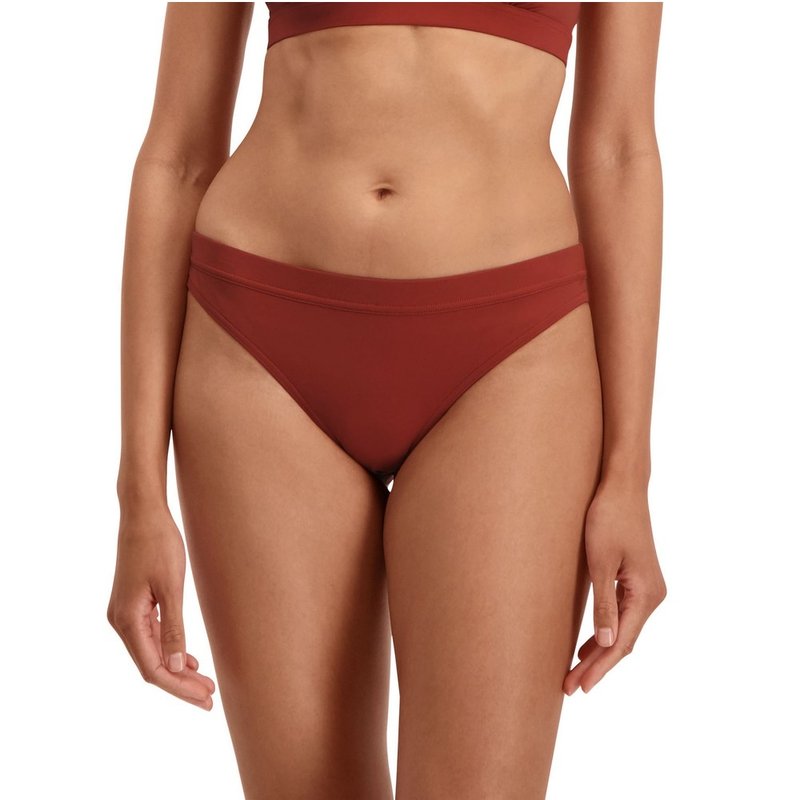 Puma Womens/ladies Sporty Brazilian Bikini Bottoms In Brown
