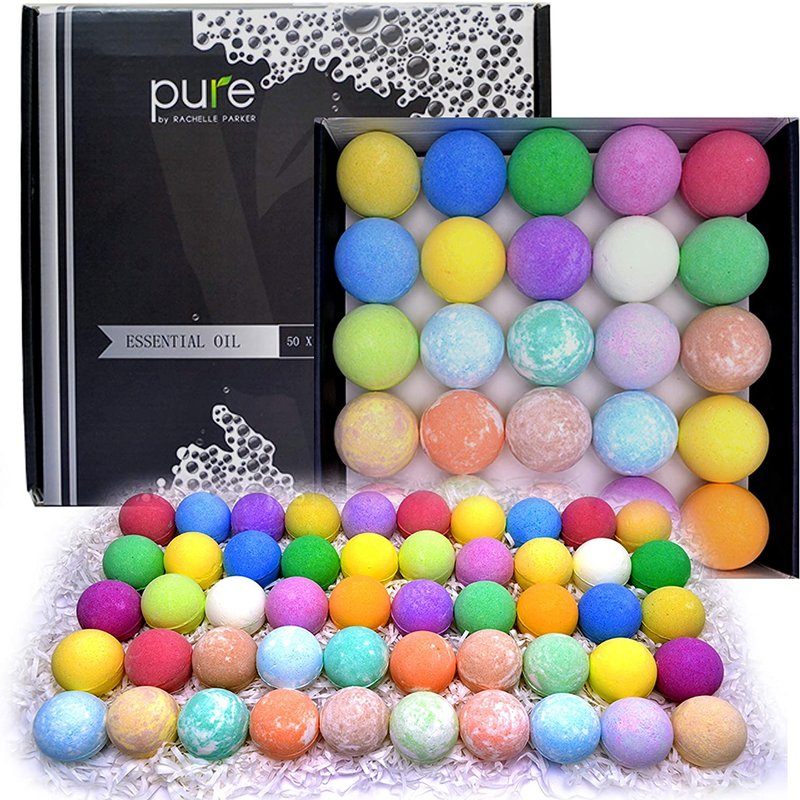 Pure Parker Natural Bath Bombs Gift Set For Women