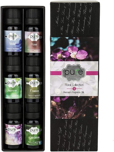 Pure Parker Premium Grade Floral Fragrance Oil 6pc Set product