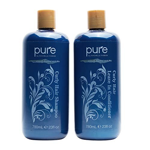 Pure Parker Pure, Vegan Xl 26.5 oz Shampoo And Conditioner Set For Curly Hair