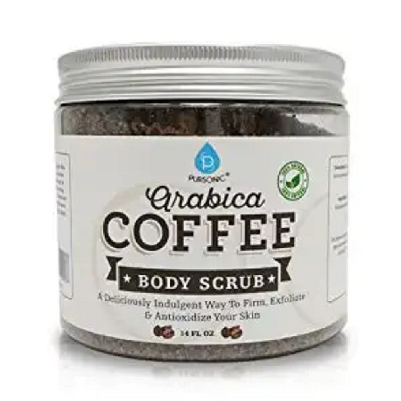 Pursonic 100% Natural Arabica Coffee Body Scrub 14 oz
