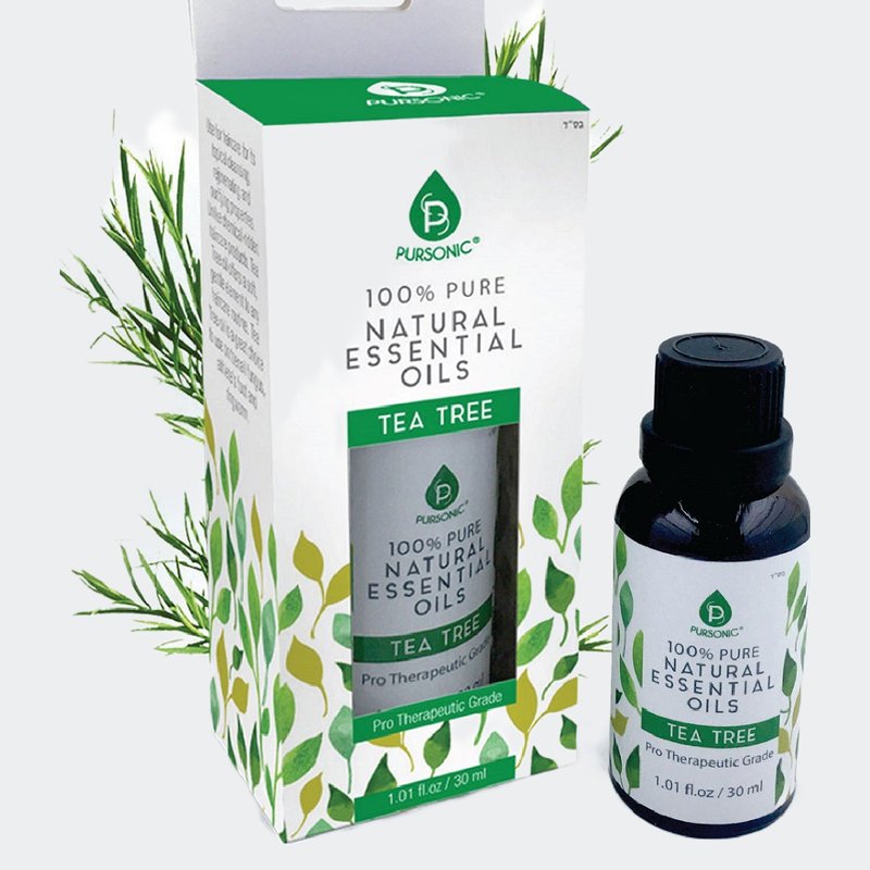 Shop Pursonic 100% Pure & Natural Tea Tree Essential Oils
