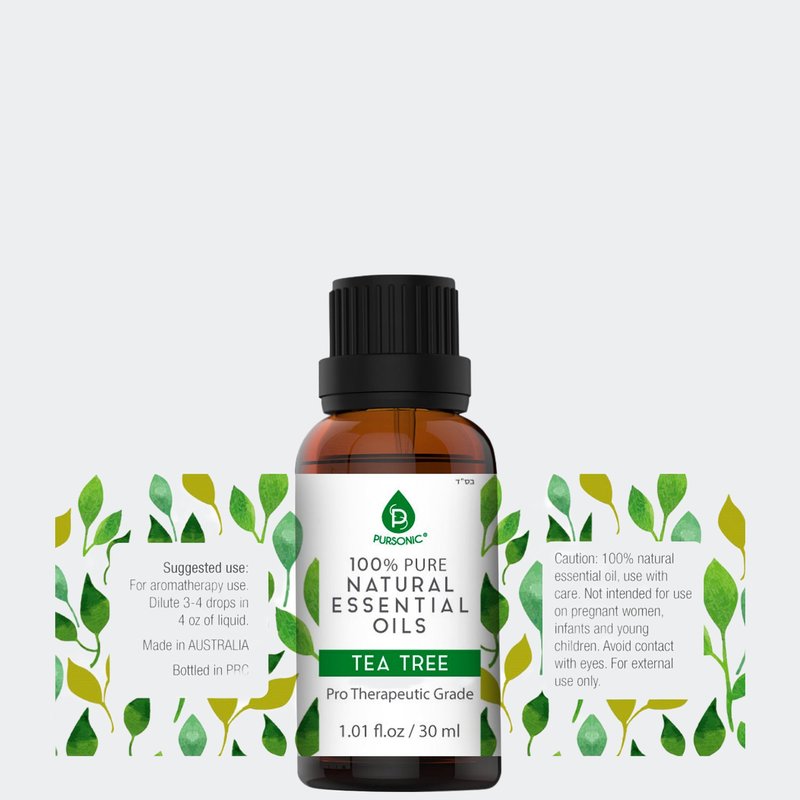 Shop Pursonic 100% Pure & Natural Tea Tree Essential Oils