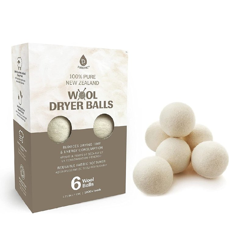 Pursonic 100% Pure New Zealand Wool Dryer Balls