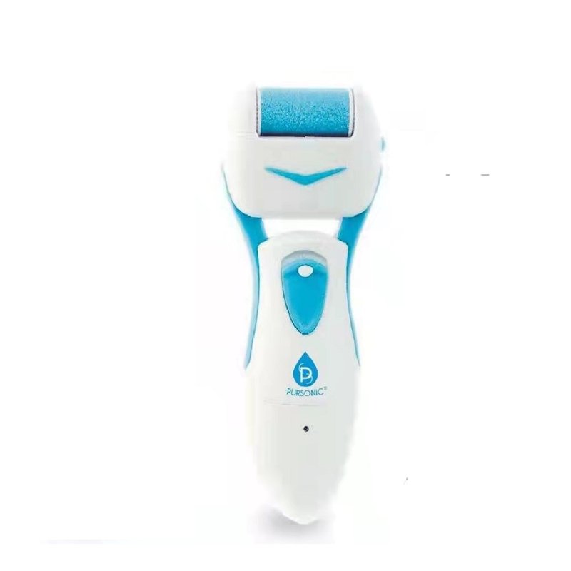 Pursonic Battery Operated Callus Remover, Foot Spa And Foot Smoother In Blue