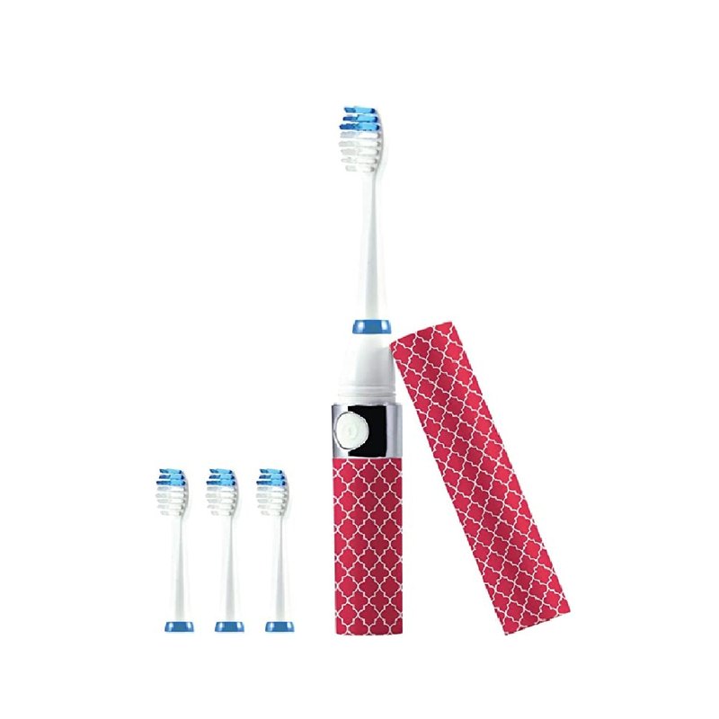 Pursonic Portable Sonic Toothbrush In Red