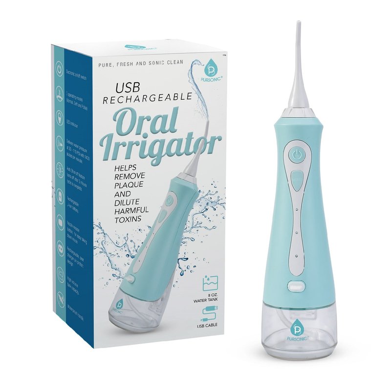 Shop Pursonic Usb Rechargeable Oral Irrigator In Blue