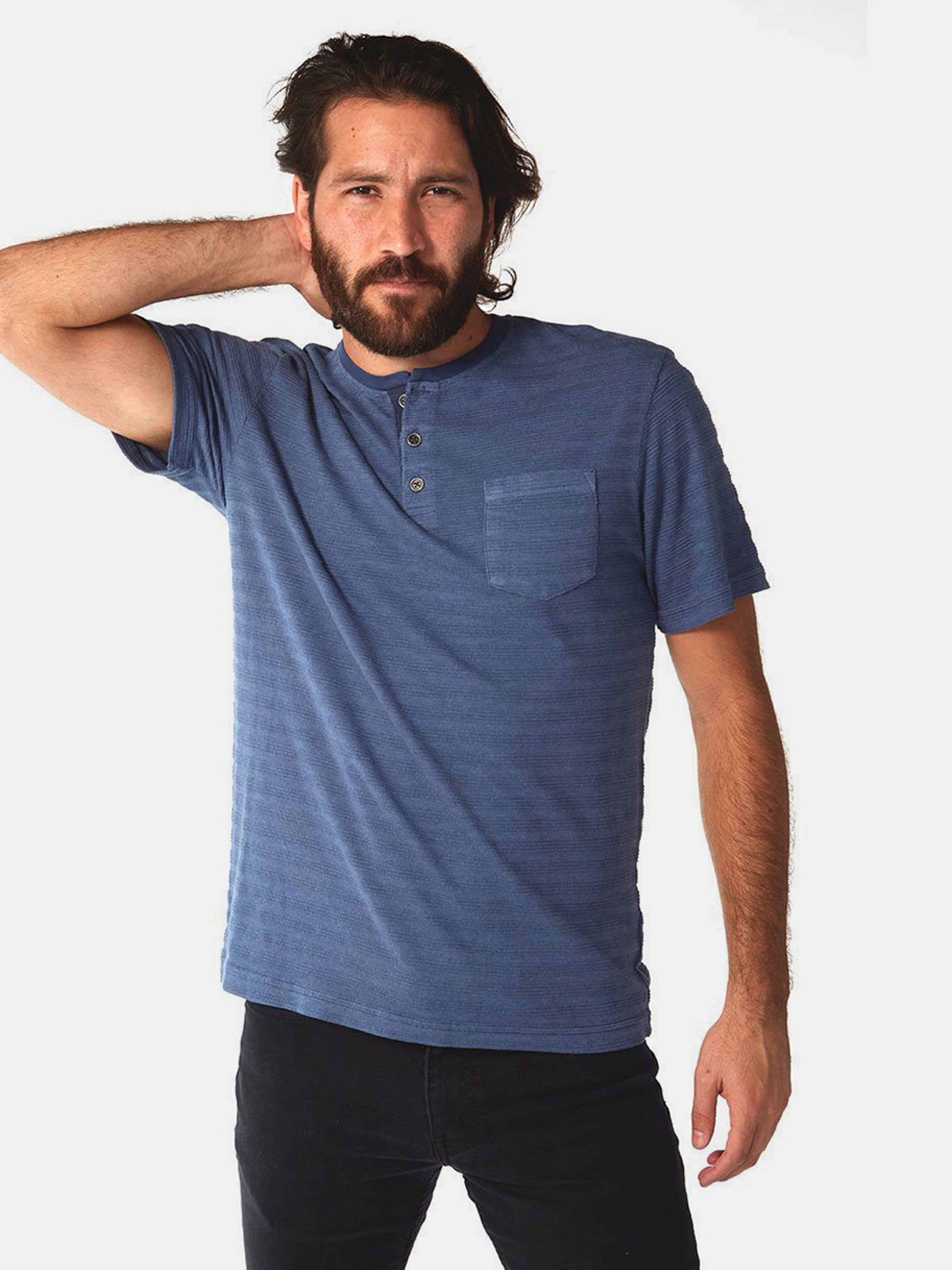 PX PX AXEL STRIPED HENLEY