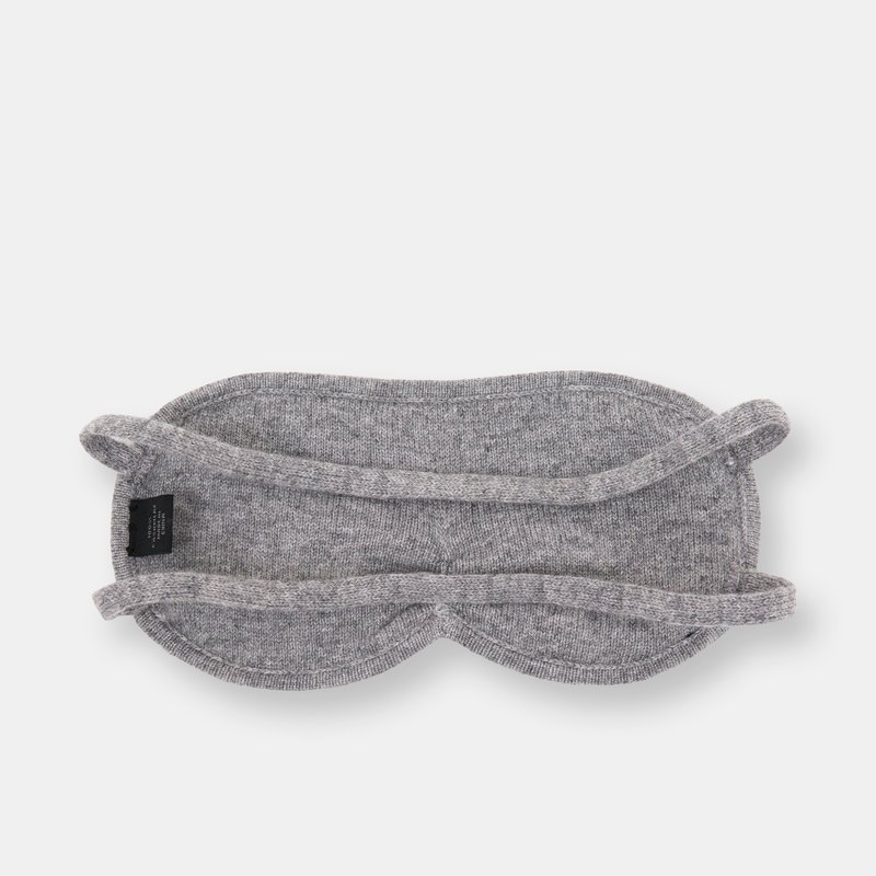 Shop Quinn Lights Out Cashmere Eye Mask In White