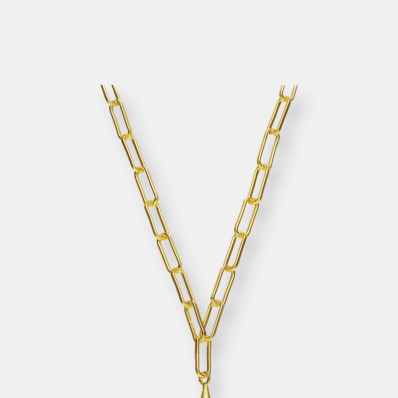 Rachel Glauber 14k Gold Plated Charm Necklace