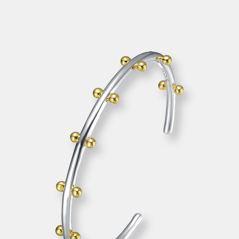 Shop Rachel Glauber 14k Gold Plated Cuff Bracelet