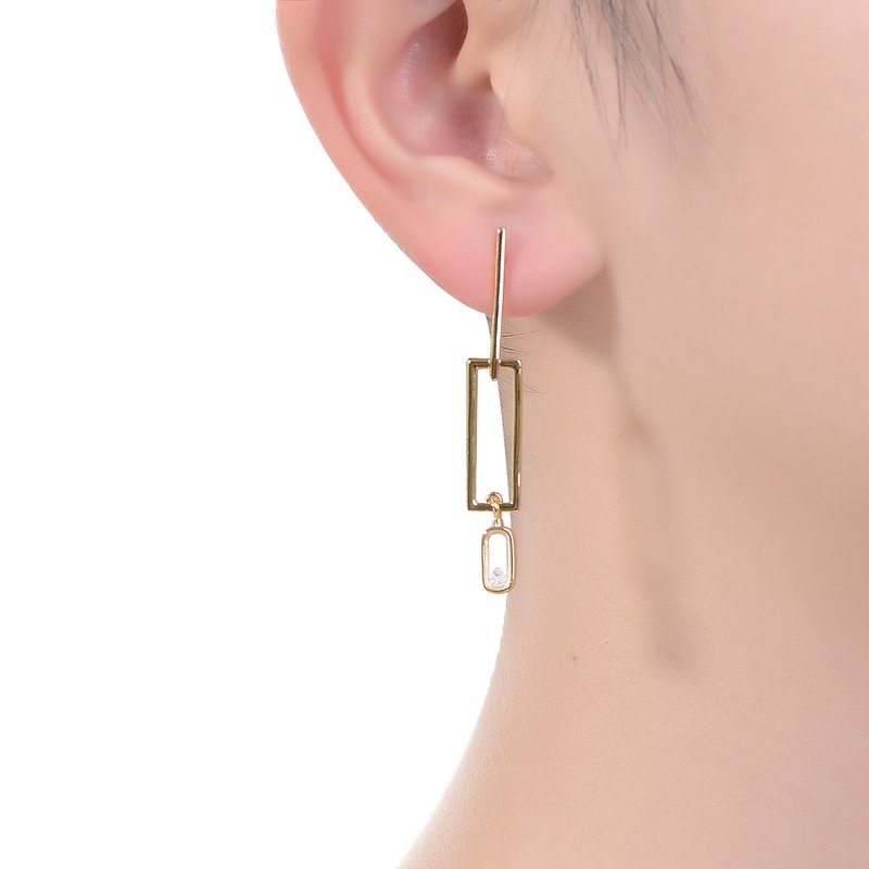 Shop Rachel Glauber 14k Gold Plated Cubic Zirconia Drop Earrings