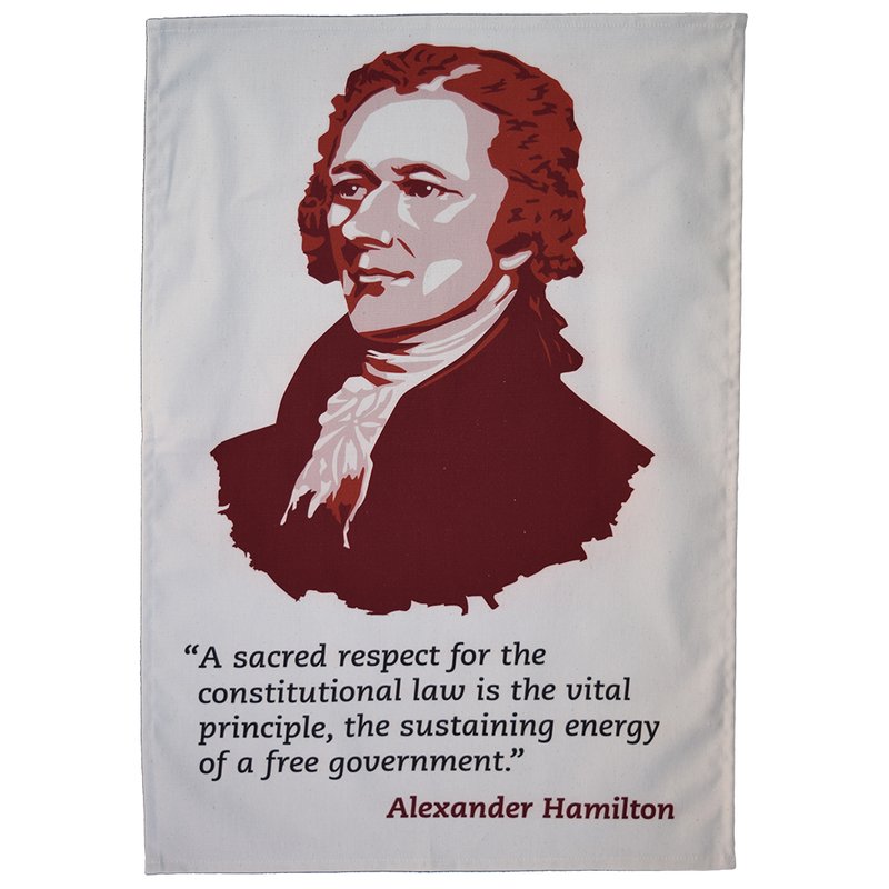 Radical Tea Towel Alexander Hamilton Tea Towel