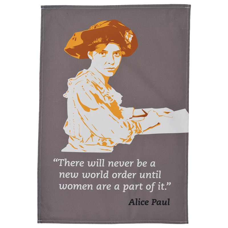 Radical Tea Towel Alice Paul Tea Towel