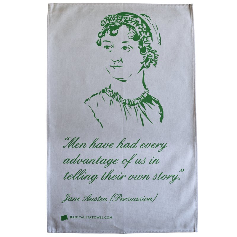 Radical Tea Towel Jane Austen Tea Towel