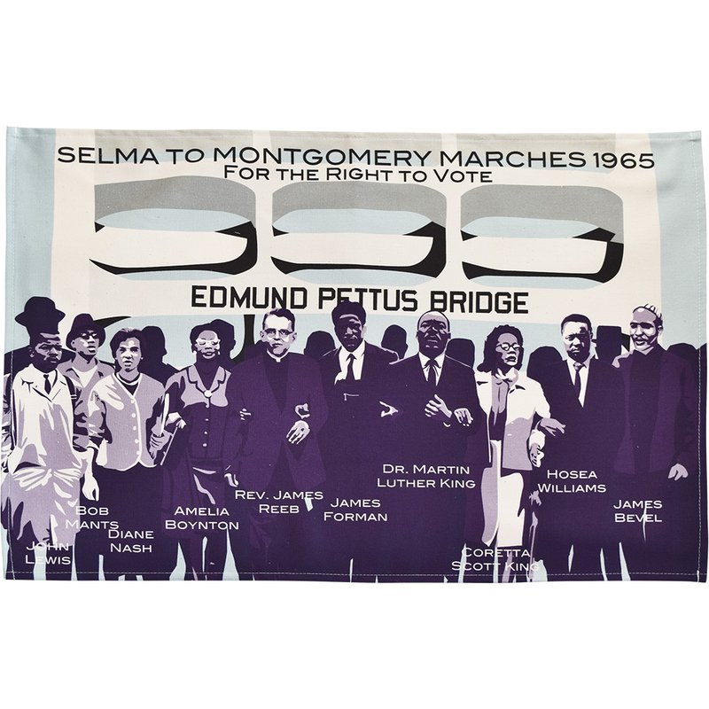 Radical Tea Towel Selma To Montgomery Marches Tea Towel