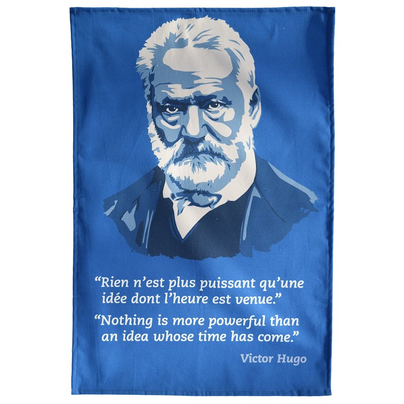 Radical Tea Towel Victor Hugo Tea Towel