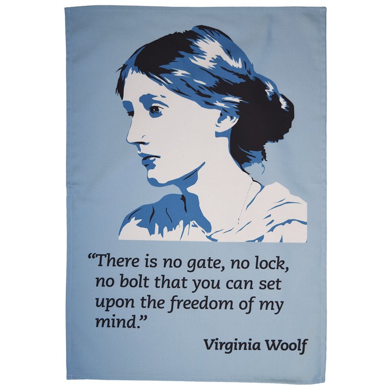 Radical Tea Towel Virginia Woolf Tea Towel