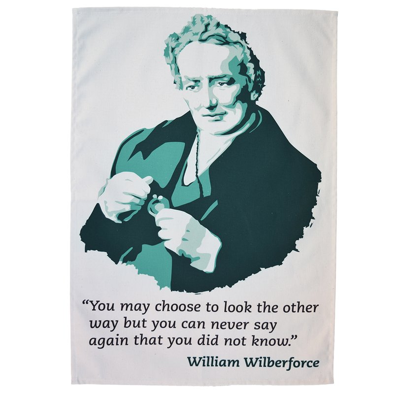 Radical Tea Towel William Wilberforce Tea Towel