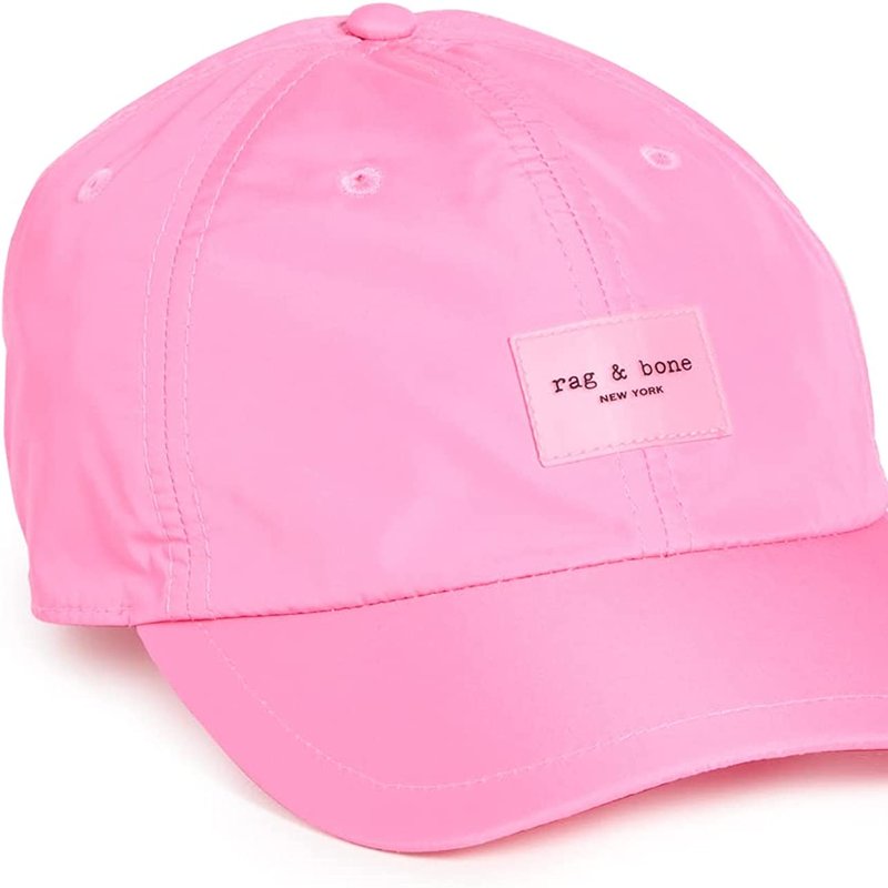Shop Rag & Bone Women's Addison Baseball Cap In Pink