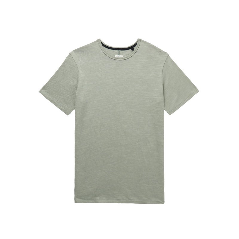 Shop Rag & Bone Men's Classic Flame Cotton-jersey T-shirt In Green