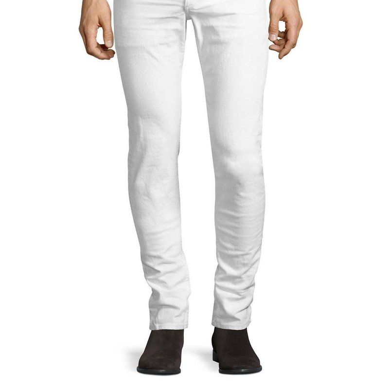 Shop Rag & Bone Selvedge Skinny Fit Jean In White