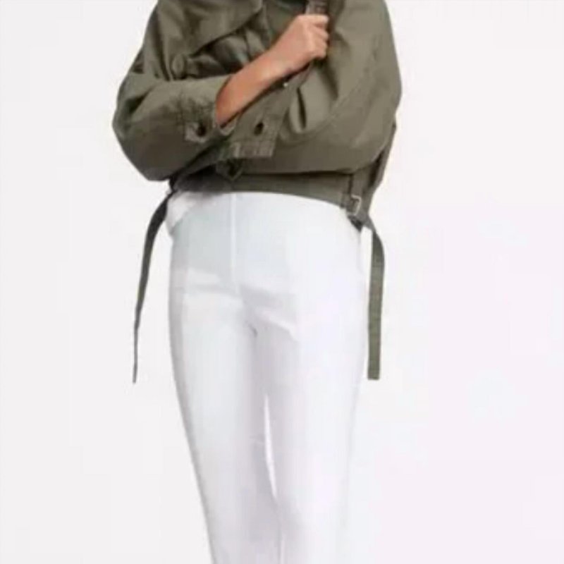 Shop Rag & Bone Simone Snap Front Pant In White