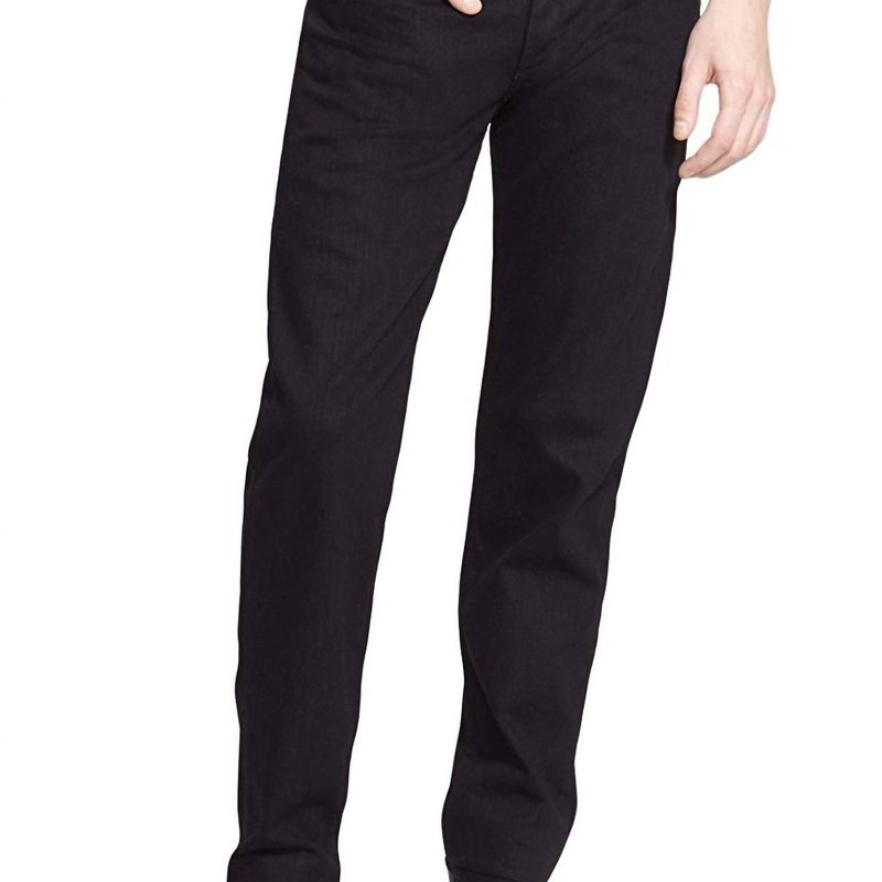 Shop Rag & Bone Standard Issue 5 Pocket Style Distressed Jeans In Black