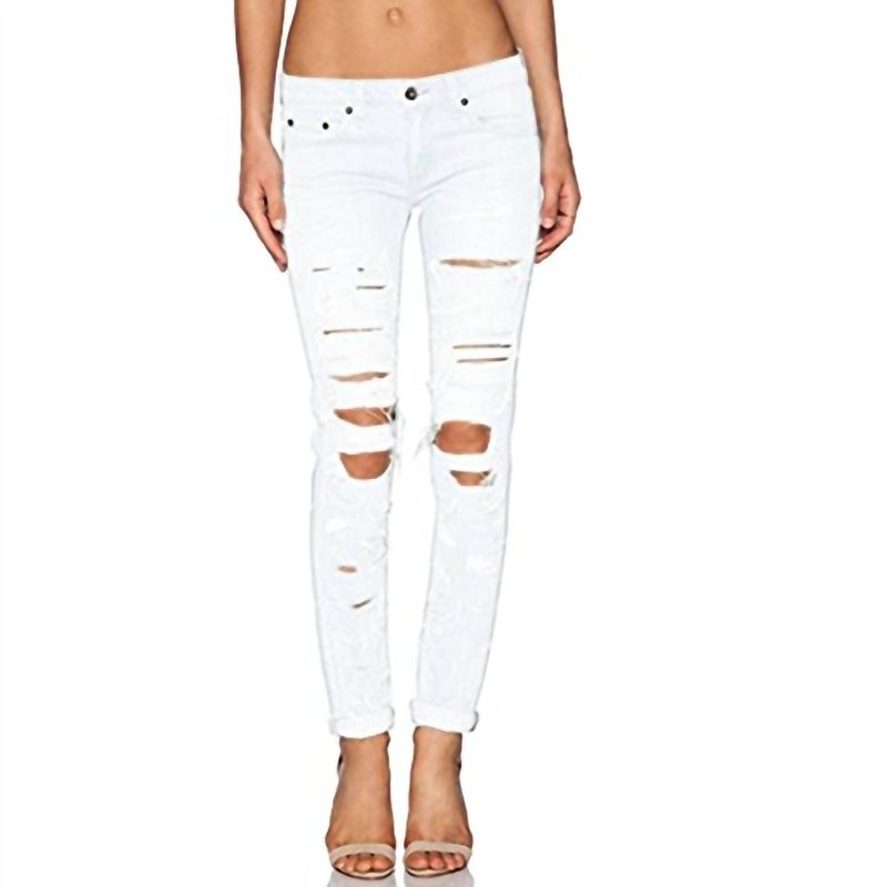 Shop Rag & Bone Thrash Jeans In White