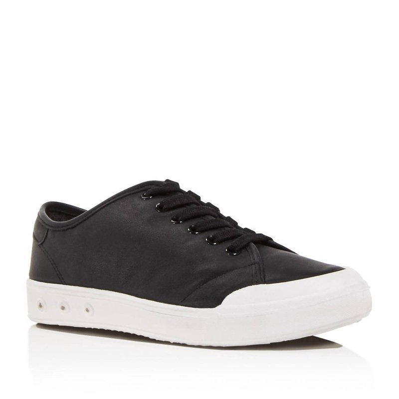 Shop Rag & Bone Women's Standard Issue Leather Sneaker In Black