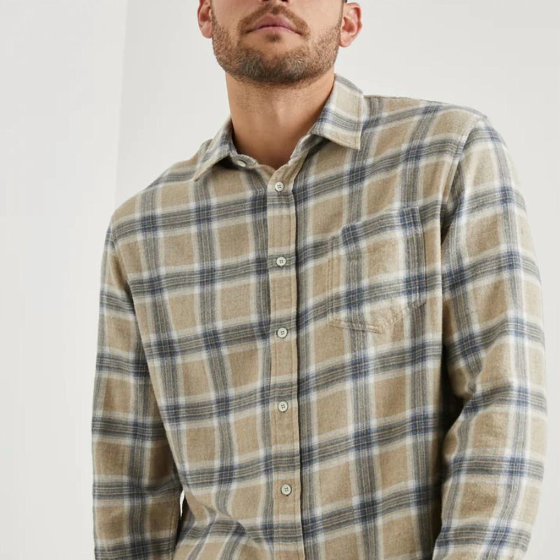 Shop Rails Lennox Shirt In Brown